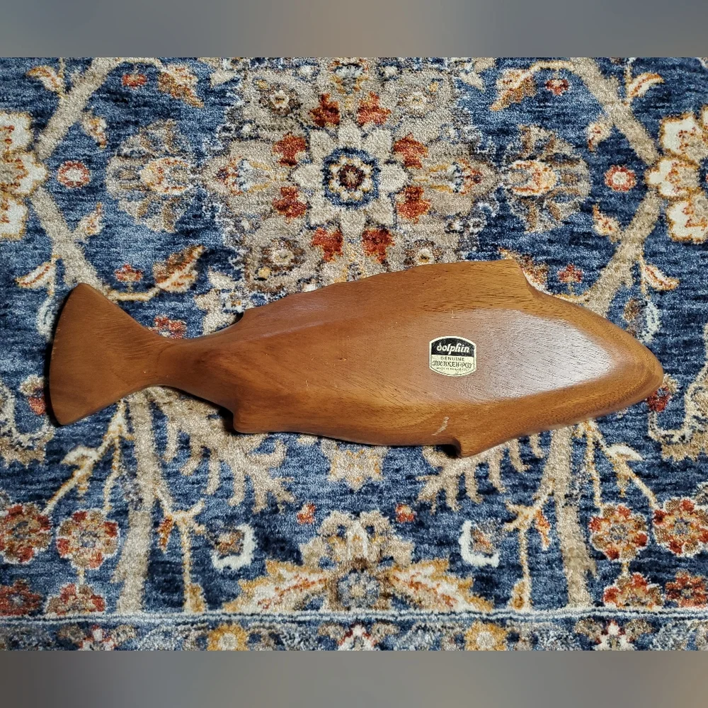 Monkey Pod Wood Serving Tray 1971
